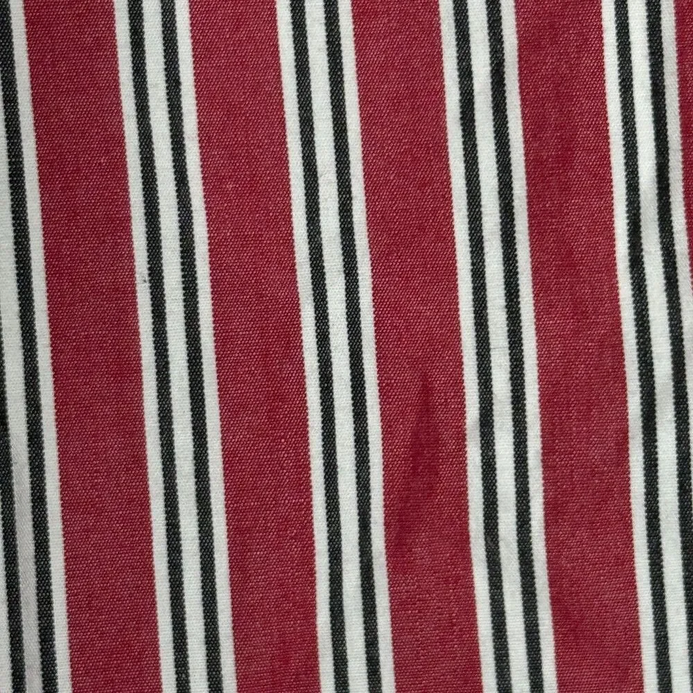 New The Children's Place Striped Button Down Long Sleeve Shirt Boys Size 7/8